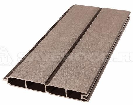 Заборный профиль из ДПК Savewood SW Agger матовый терракот купить в Владимире