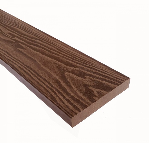 Террасная доска из ДПК Terrapol Смарт 3D Полнотелая без паза Орех Милано купить в Владимире