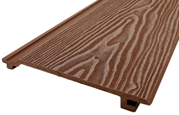 Сайдинг Darvolex 185x19x3000мм, 3D тиснение Коричневый купить в Владимире