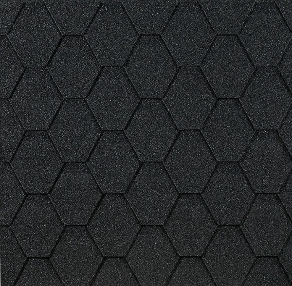 Гибкая черепица EURASIA Docke, Коллекция ШЕСТИГРАННИК Серый купить в Владимире