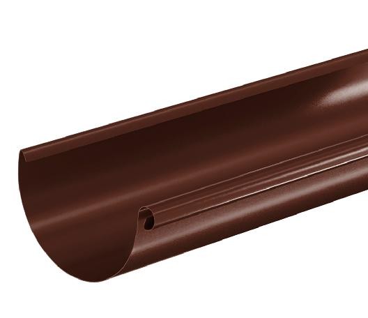 Водосток Aquasistem, система 150/100 - Водосточный желоб 3.00м RAL 8017 Коричневый купить в Владимире