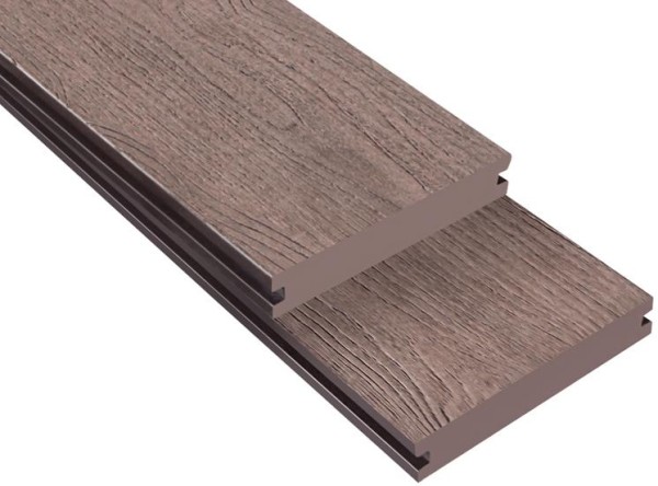 Террасная доска ДПК Outdoor 3D полнотелая NEVADA/CALIFORNIA BROWN коричневая микс купить в Владимире