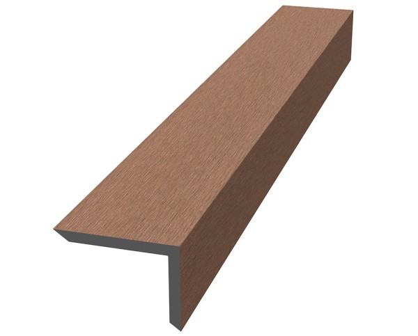 Уголок ДПК для террасной доски NauticPrime, 60x40x2900мм Кедр купить в Владимире