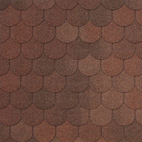 Гибкая черепица Tegola ASSISI terracotta 420 купить в Владимире