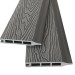 Заборная панель шип-паз EasyDecking Wood-Х 146х20 Серый купить в Владимире