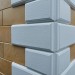 Угол Наружный к Фасадным Термопанелям Доломит Дагестанский Камень 400 мм Белый купить в Владимире
