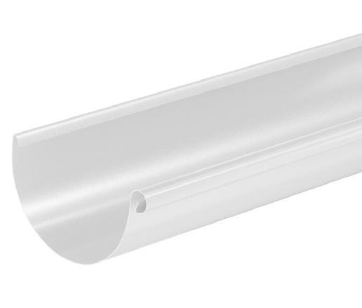 Водосток Aquasistem, система 125x90 - Водосточный желоб 3.00м RAL 9003 Белый купить в Владимире