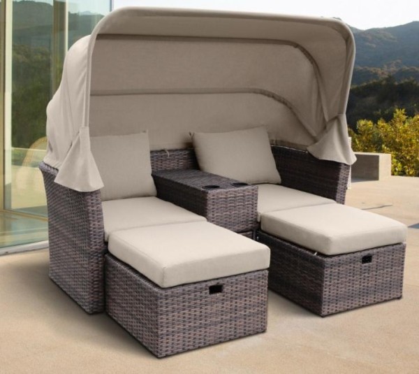 Комплект мебели AFINA плетеной из иск. ротанга AFM-330B Brown купить в Владимире