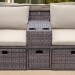 Комплект мебели AFINA плетеной из иск. ротанга AFM-330B Brown купить в Владимире