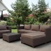 Комплект мебели AFINA плетеной из иск. ротанга YR821A Brown/Beige купить в Владимире