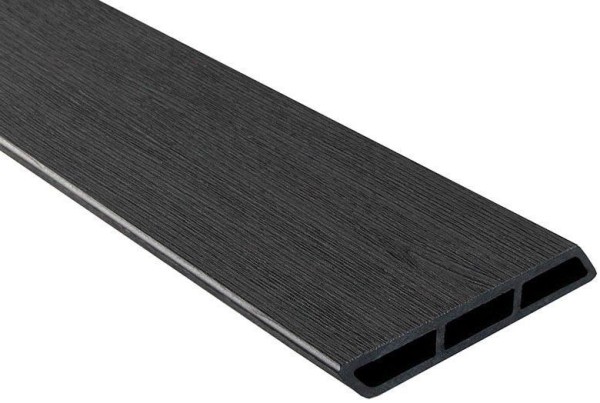 Доска Ромбус 3D ДПК Outdoor STORM BLACK черная купить в Владимире
