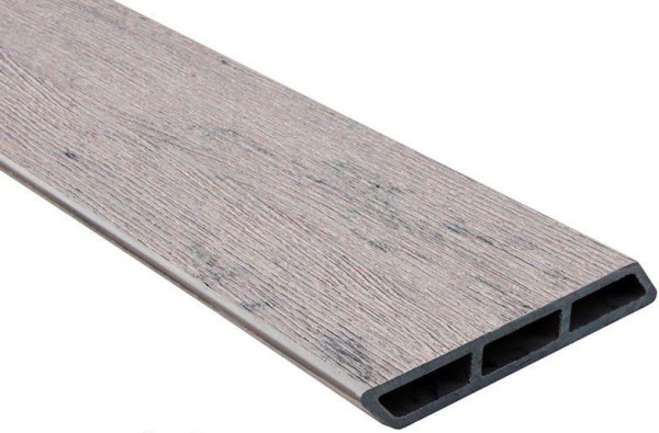 Доска Ромбус 3D ДПК Outdoor STORM GREY серая микс купить в Владимире
