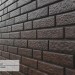 Фасадная панель Ю-Пласт Стоун Хаус Кирпич Коричневый купить в Владимире