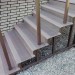 Ступень ДПК Outdoor Havana/Вельвет полнотелая серая  микс купить в Владимире