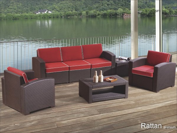 Уличные диваны и кресла коллекции Rattan Premium 5  купить в Владимире