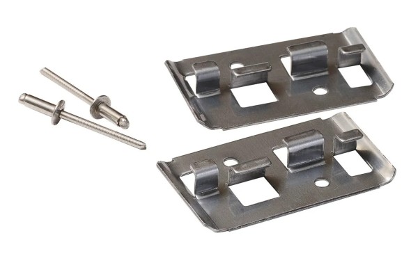 Кляймер Профи с заклёпкой по металлу (нержавейка) купить в Владимире