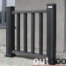 Ограждение из ДПК Outdoor Классик 3D STORM чёрный купить в Владимире