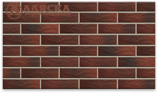 Фасадные Термопанели Аляска Cherry Rustic купить в Владимире