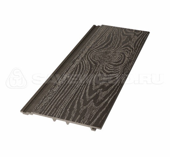 Сайдинг из дпк savewood sw-cedrus тангенциальный распил темно-коричневый купить в Владимире