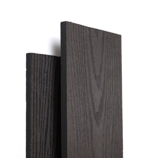Заборная доска Ecodecking Техно 145х12 Графит купить в Владимире