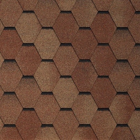 Гибкая черепица Tegola VENETO terracotta 206 купить в Владимире