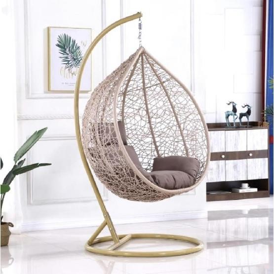 Кресло Подвесное из искусственного ротанга AFM-169A-XLB Beige купить в Владимире