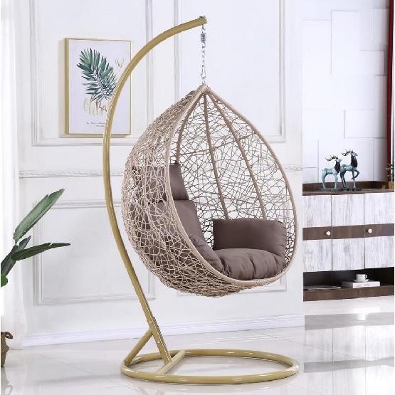 Кресло Подвесное из искусственного ротанга AFM-169A-LB Beige купить в Владимире