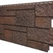Фасадная панель VOX Sandstone (Сандстоун) темно коричневый купить в Владимире
