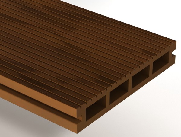 Террасная доска из ДПК WOODVEX Expert Тик купить в Владимире