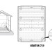 Сарай пластиковый Newton 759 купить в Владимире