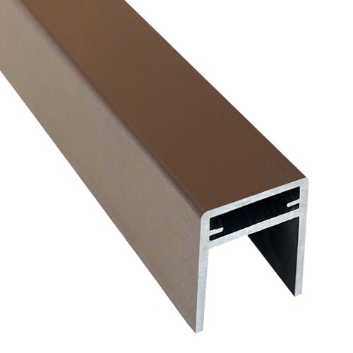 П-профиль Алюминиевый EasyDecking 35x25 Венге купить в Владимире