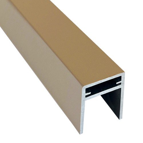 П-профиль Алюминиевый EasyDecking 35x25 Дуб купить в Владимире