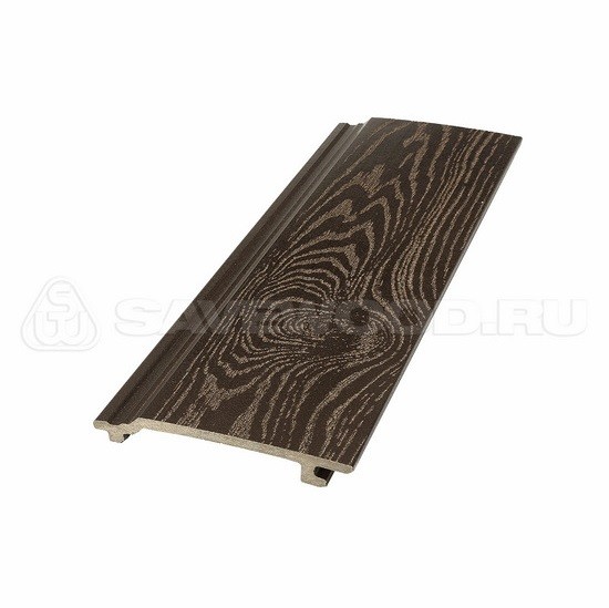 Сайдинг из дпк savewood sw-sorbus тангенциальный распил темно-коричневый купить в Владимире