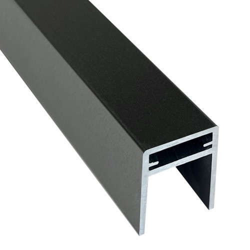 П-профиль Алюминиевый EasyDecking 35x25 Черное дерево купить в Владимире