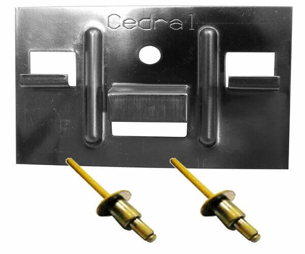 КЛЯММЕР + ЗАКЛЁПКА ДЛЯ CEDRAL CLICK 250 ШТ купить в Владимире
