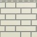 Фасадная панель Альта-Профиль, Кирпич Клинкерный, Белый купить в Владимире