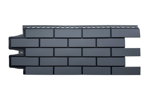 ФП Grand Line клинкерный кирпич ПРЕМИУМ Графит (шов RAL 9005) купить в Владимире