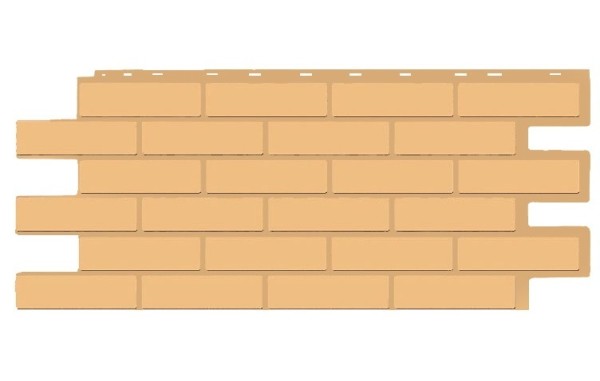 Фасадная панель T-Siding Кирпич Модерн Эко Крем купить в Владимире