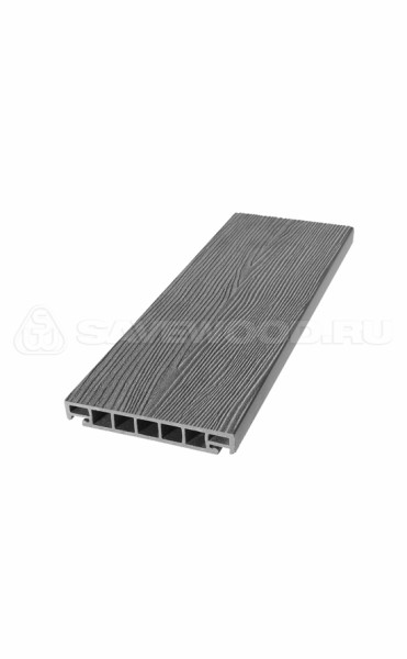 Террасная доска из ДПК SW Salix (S) (R) пепельный купить в Владимире
