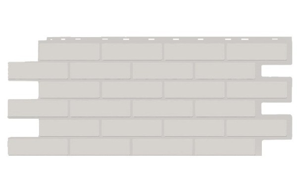 Фасадная панель T-Siding Кирпич Модерн Эко Уайт купить в Владимире