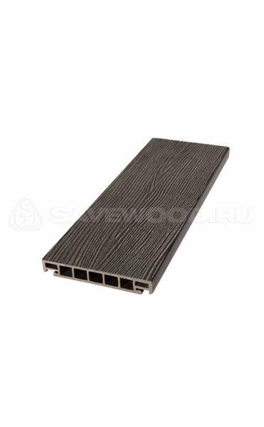 Террасная доска из ДПК SW Salix (S) (R) темно-коричневый купить в Владимире