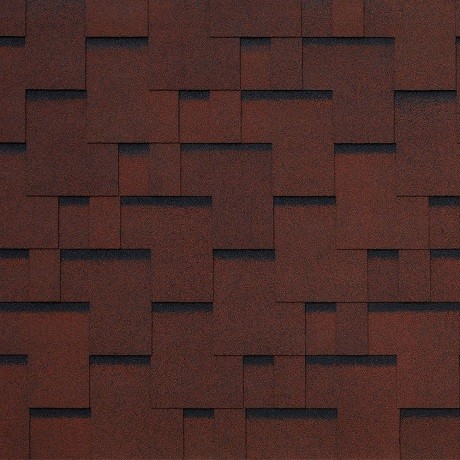Гибкая черепица Tegola SAN REMO rosso 402 купить в Владимире