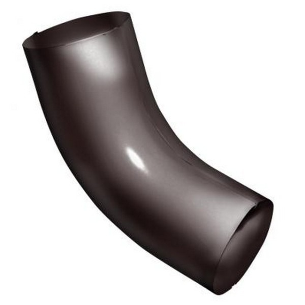 Водосток Grand Line 125x90 – Колено трубы RAL 8017 купить в Владимире