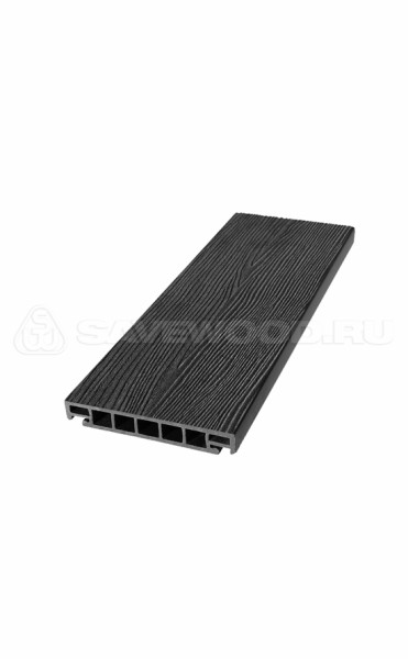 Террасная доска из ДПК SW Salix (S) (R) черный купить в Владимире