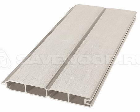 Заборный профиль из ДПК Savewood SW Agger матовый бежевый купить в Владимире